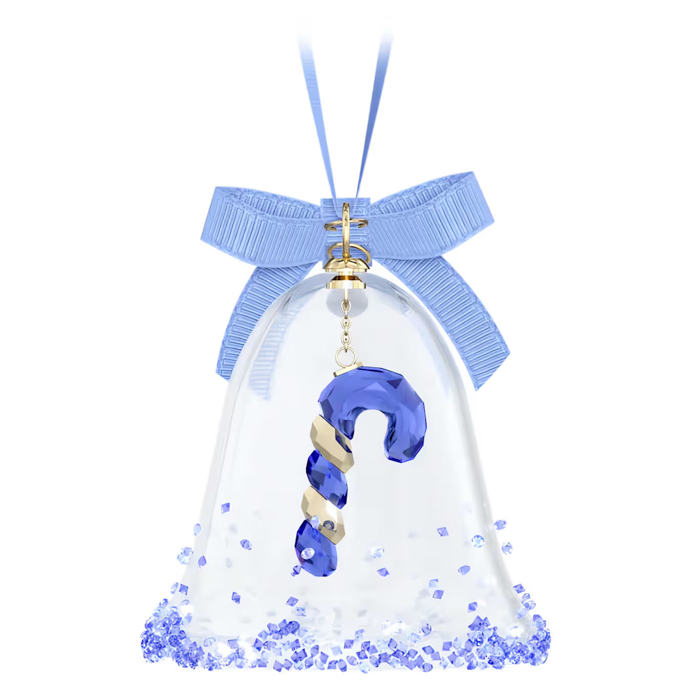 Swarovski Holiday Cheers Dulcis Decorazione Campanella Blu