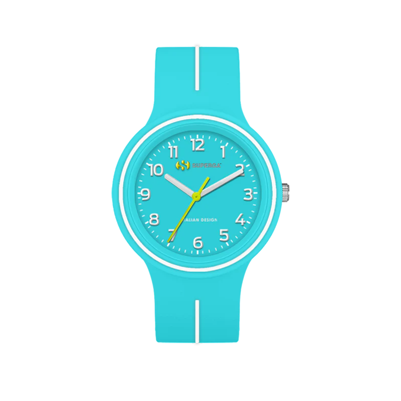 Superga Orologio Bambina Colorful Azzurro e Bianco
