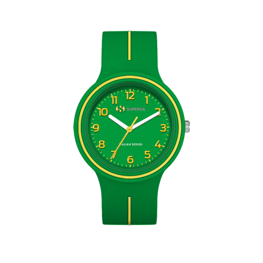 Superga Orologio Bambino Colorful Verde e Giallo