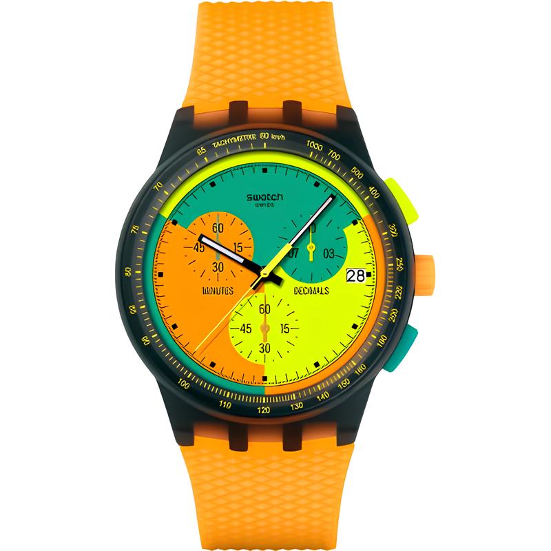 Swatch Orologio Neon Signal Flag
