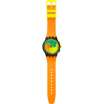 Swatch Orologio Neon Signal Flag