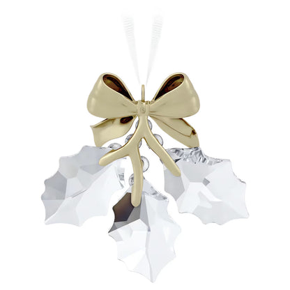 Swarovski Crystal Living Holiday Magic Foglie d'Agrifoglio