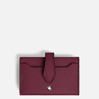 Montblanc Porta carte 5 Scomparti Sartorial Bordeaux 199379