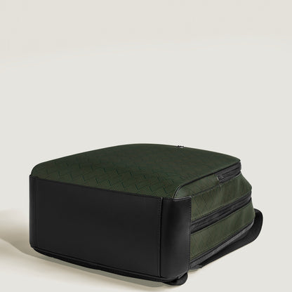 Montblanc Zaino Medio 3 scomparti Multikaki 220241