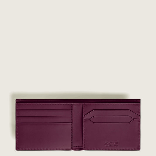 Montblanc Portafoglio 6 Scomparti Meisterstück Bordeaux 199299
