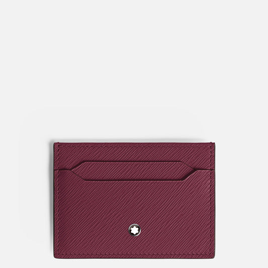 Montblanc Porta carte 5 scomparti Sartorial Bordeaux 199375