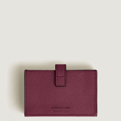 Montblanc Porta carte 5 Scomparti Sartorial Bordeaux 199379