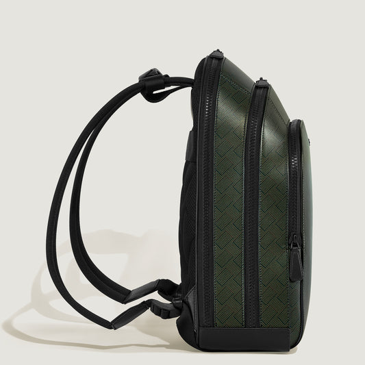 Montblanc Zaino Medio 3 scomparti Multikaki 220241