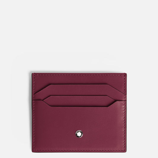 Montblanc Porta carte 6 scomparti Meisterstück Bordeaux 199302