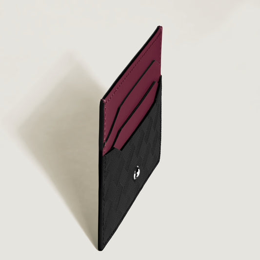 Montblanc  Porta carte 6 Scomparti Extreme 3.0 Nero/Bordeaux  199420