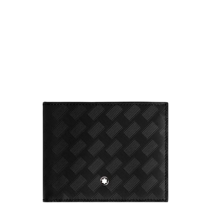 Montblanc Portafoglio 6 Scomparti Extreme 3.0 Nero/Bordeaux 199413