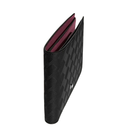 Montblanc Portafoglio 6 Scomparti Extreme 3.0 Nero/Bordeaux 199413