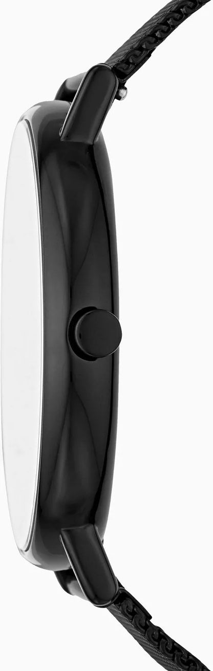 Skagen Orologio da Uomo Signatur Nero e Blu