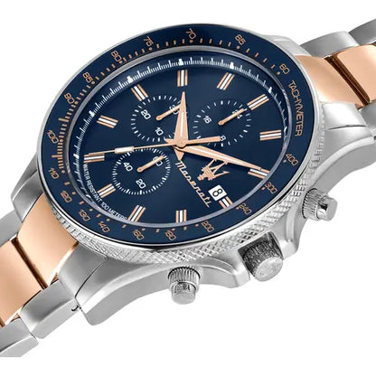 Maserati Orologio Da Uomo Tempo E Data Con Cronografo Sfida