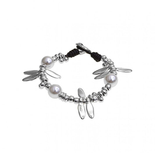 Madness Milano Bracciale Donna In Argento E Pelle