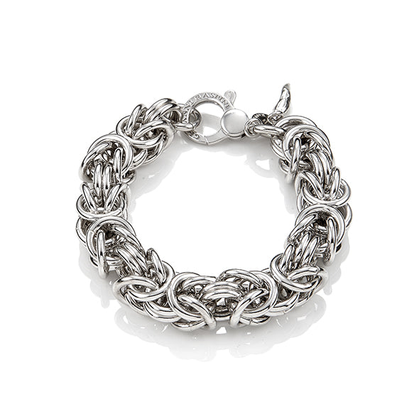 Giovanni Raspini Bracciale Maglia Bizantina Maxi