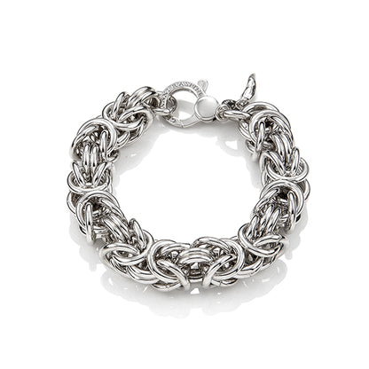 Giovanni Raspini Bracciale Maglia Bizantina Maxi