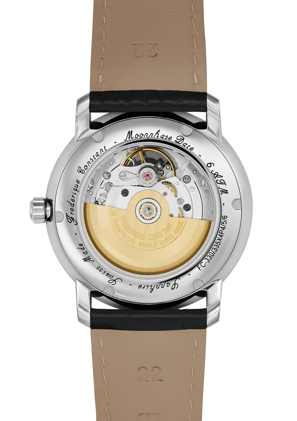 FC-Orologio Classico Heart Beat Moonphase Date